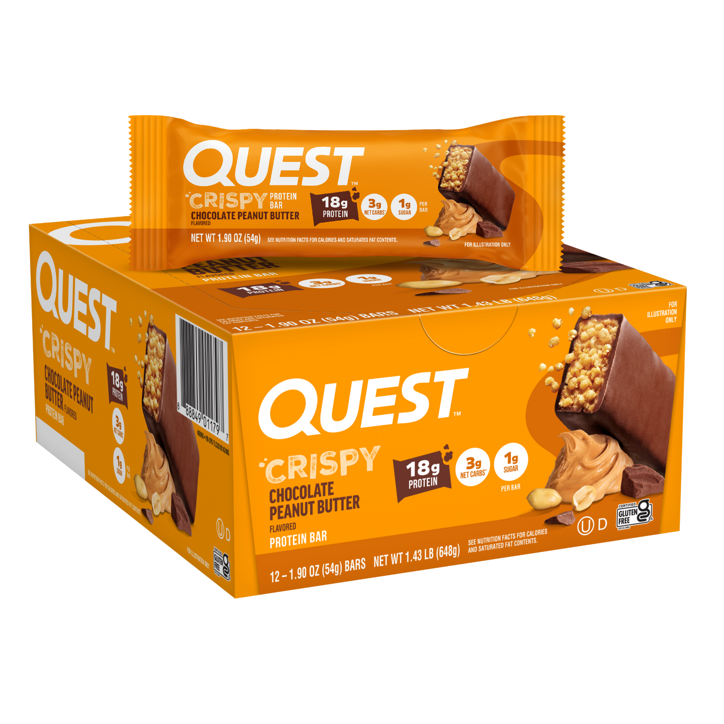 chocolate-peanut-butter-crispy-hero-protein-bars-t3 400095_QN_USA_Pkg_Crispy_ProteinBar_CPB_12ctCarton_3D_Composite_Force.png